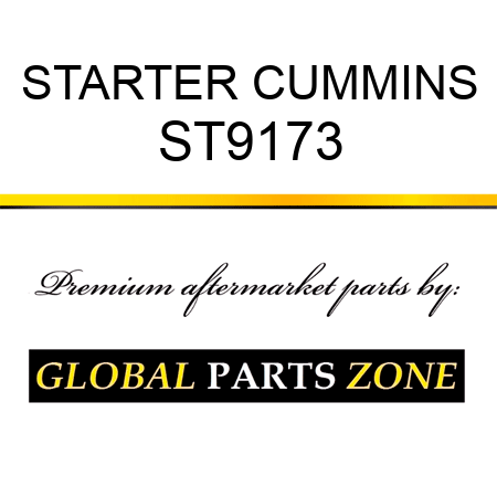 STARTER CUMMINS ST9173