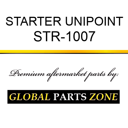 STARTER UNIPOINT STR-1007