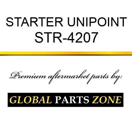 STARTER UNIPOINT STR-4207