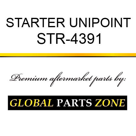 STARTER UNIPOINT STR-4391