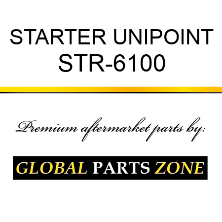 STARTER UNIPOINT STR-6100