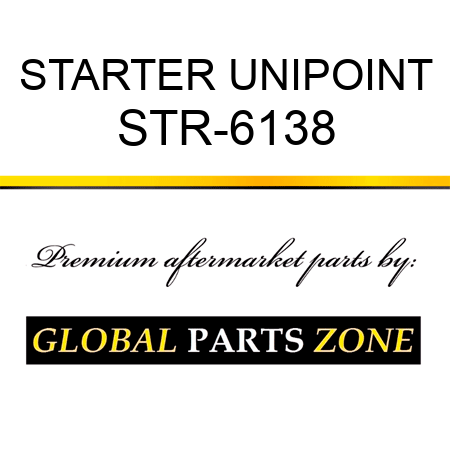 STARTER UNIPOINT STR-6138