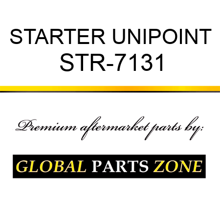 STARTER UNIPOINT STR-7131