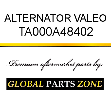 ALTERNATOR VALEO TA000A48402