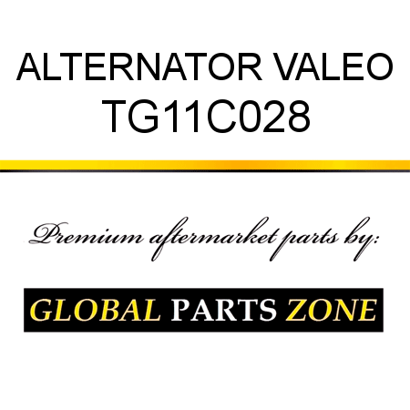 ALTERNATOR VALEO TG11C028