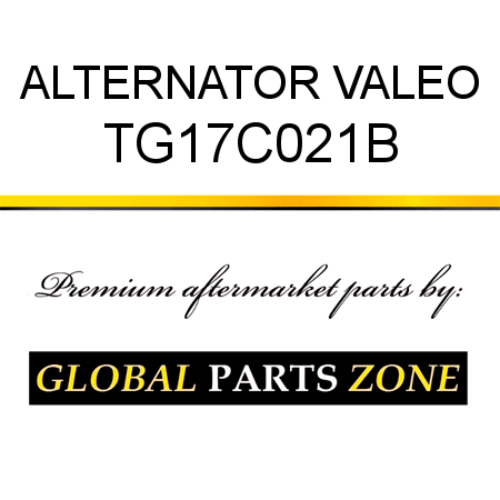 ALTERNATOR VALEO TG17C021B