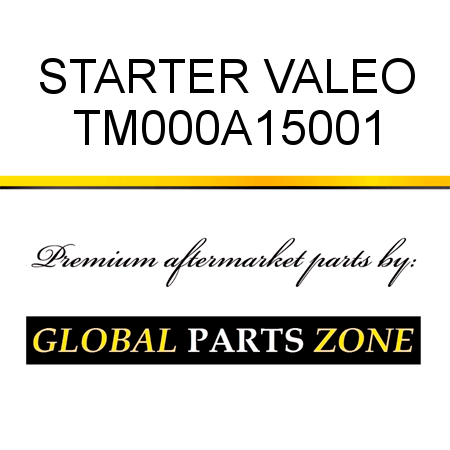 STARTER VALEO TM000A15001