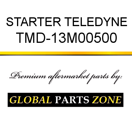 STARTER TELEDYNE TMD-13M00500