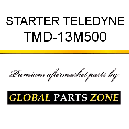 STARTER TELEDYNE TMD-13M500