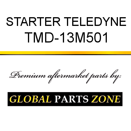 STARTER TELEDYNE TMD-13M501