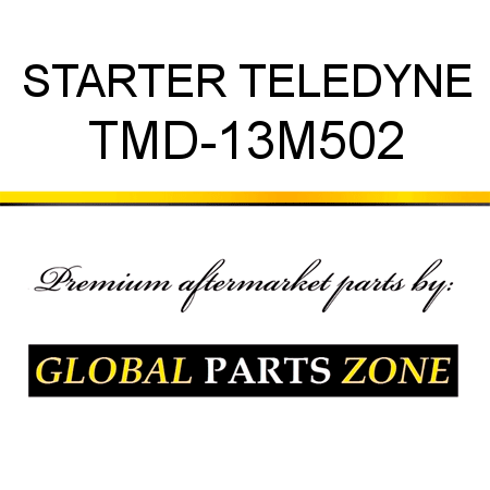 STARTER TELEDYNE TMD-13M502