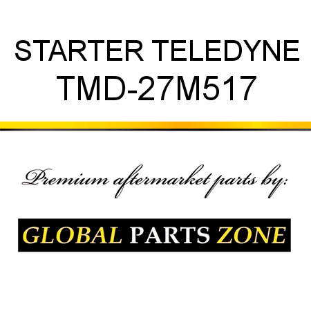 STARTER TELEDYNE TMD-27M517