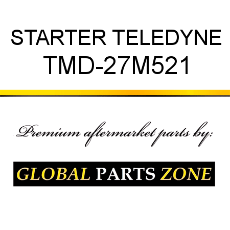 STARTER TELEDYNE TMD-27M521