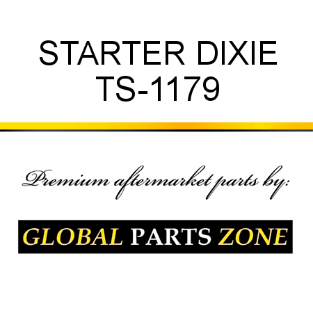 STARTER DIXIE TS-1179