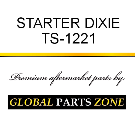 STARTER DIXIE TS-1221