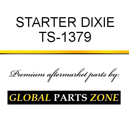 STARTER DIXIE TS-1379