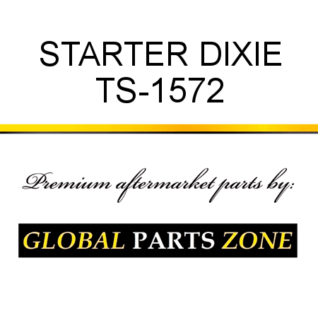 STARTER DIXIE TS-1572