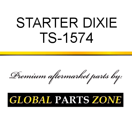 STARTER DIXIE TS-1574