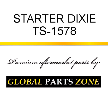 STARTER DIXIE TS-1578
