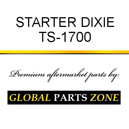 STARTER DIXIE TS-1700