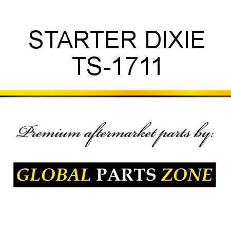 STARTER DIXIE TS-1711