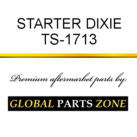 STARTER DIXIE TS-1713