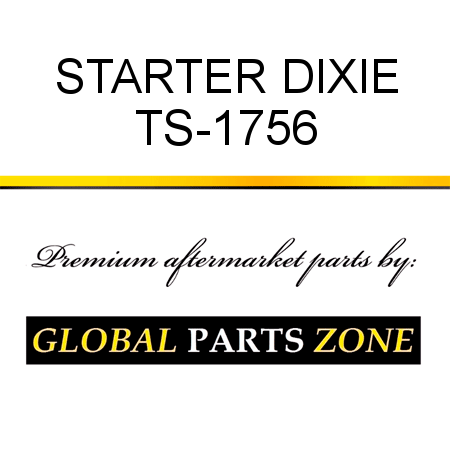 STARTER DIXIE TS-1756