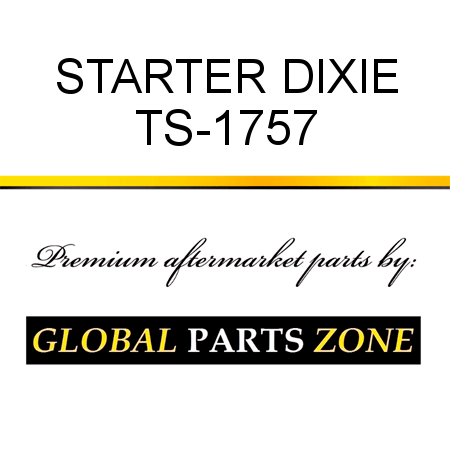 STARTER DIXIE TS-1757