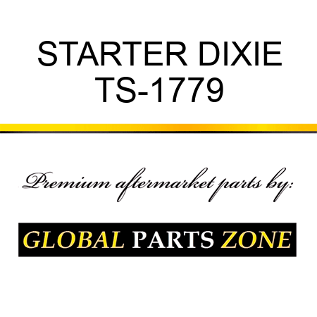 STARTER DIXIE TS-1779