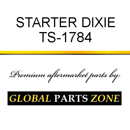 STARTER DIXIE TS-1784