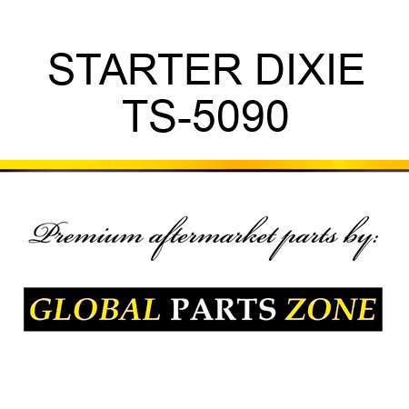 STARTER DIXIE TS-5090