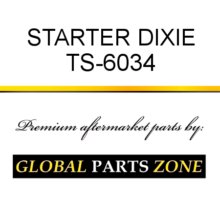 STARTER DIXIE TS-6034