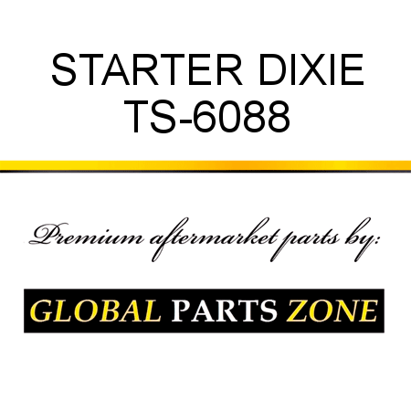 STARTER DIXIE TS-6088