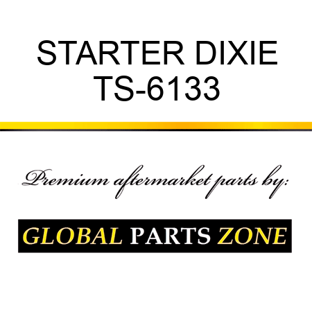 STARTER DIXIE TS-6133