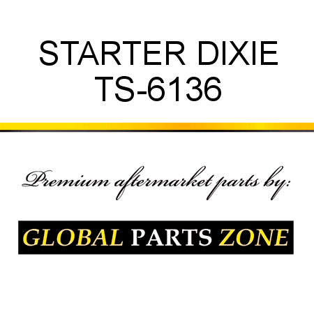 STARTER DIXIE TS-6136