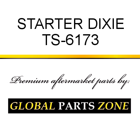 STARTER DIXIE TS-6173