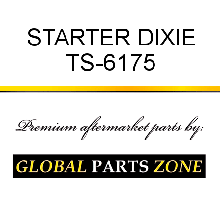 STARTER DIXIE TS-6175