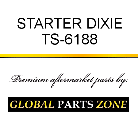 STARTER DIXIE TS-6188