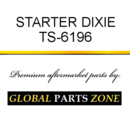 STARTER DIXIE TS-6196