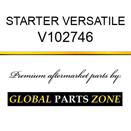 STARTER VERSATILE V102746