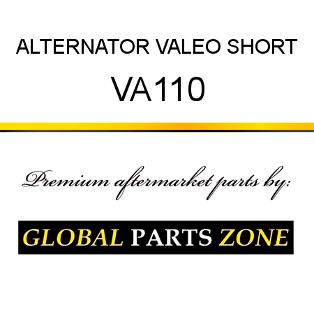 ALTERNATOR VALEO SHORT VA110
