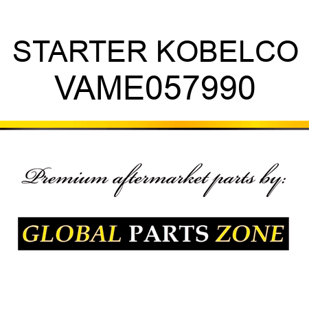STARTER KOBELCO VAME057990