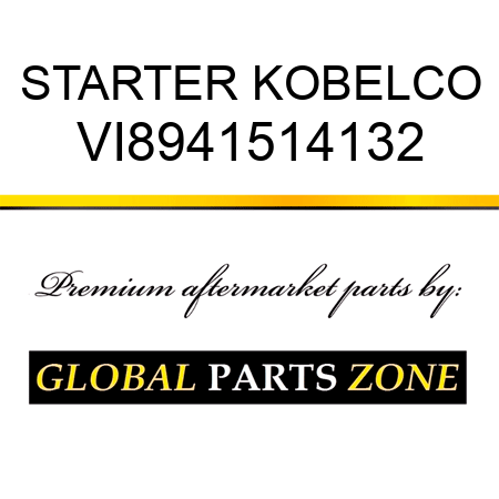 STARTER KOBELCO VI8941514132