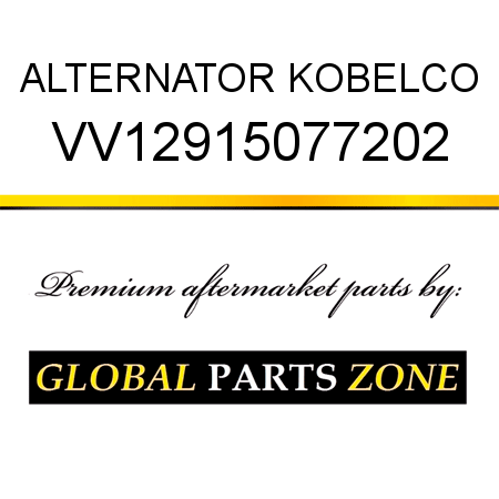 ALTERNATOR KOBELCO VV12915077202