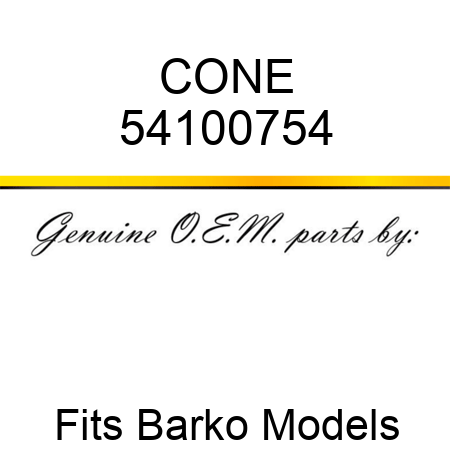 CONE 54100754