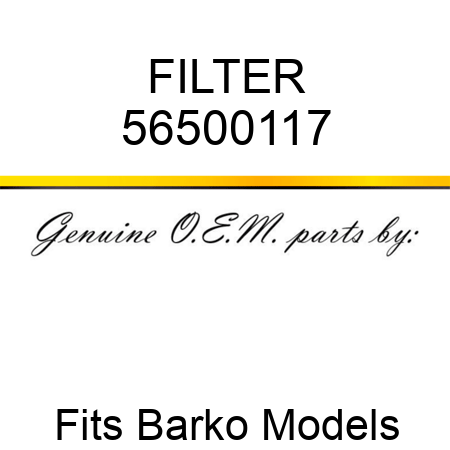 FILTER 56500117