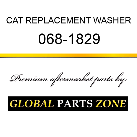 CAT REPLACEMENT WASHER 068-1829