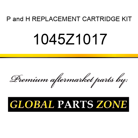 P&H REPLACEMENT CARTRIDGE KIT 1045Z1017