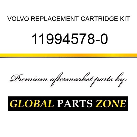 VOLVO REPLACEMENT CARTRIDGE KIT 11994578-0