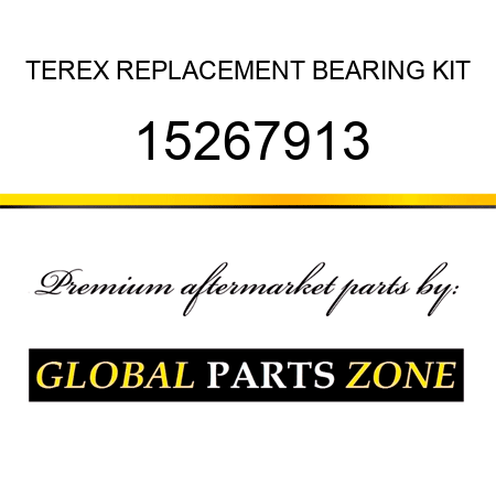 TEREX REPLACEMENT BEARING KIT 15267913